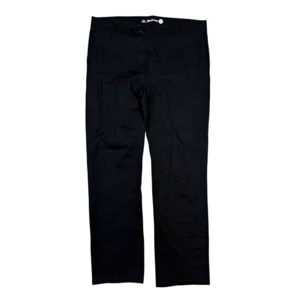 Betabrand Solid Black Pants Size Petite X Large